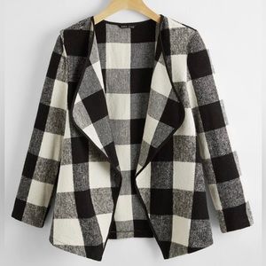 Shein Plaid Coat